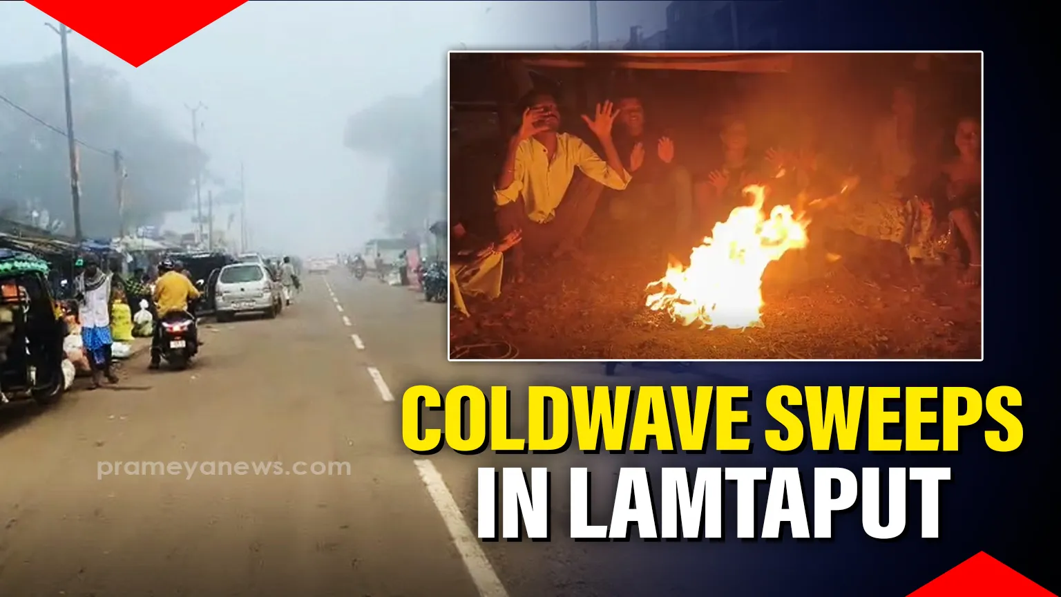 Cold wave disrupts normal life in Koraput, Lamtaput area faces severe chills