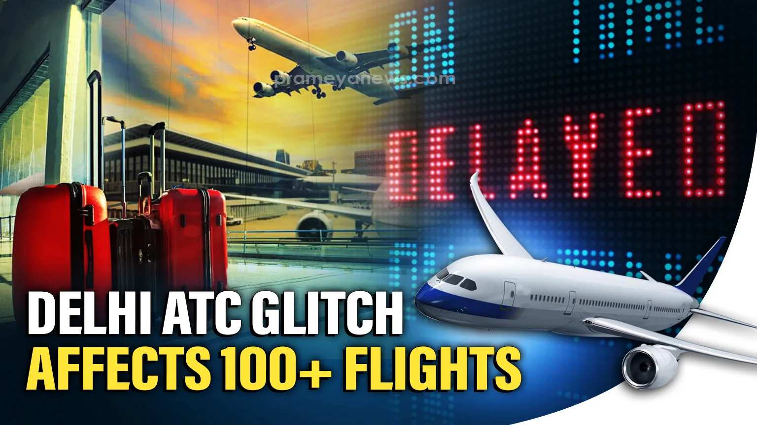 Major Delhi Airport Delay as ATC Glitch Causes Chaos, Over 100 Flights Hit