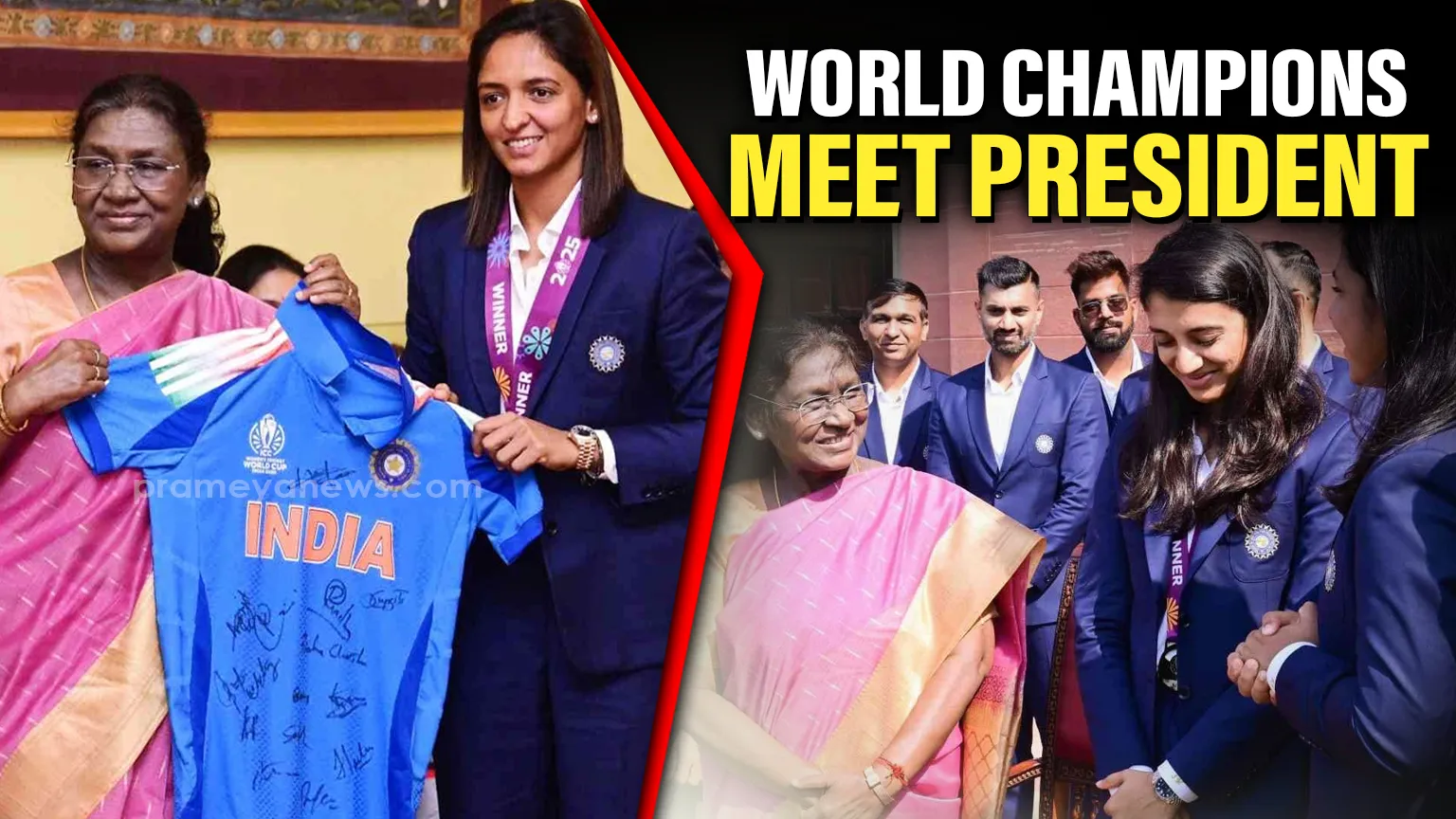 President Droupadi Murmu congratulates Indian Women's Cricket Team for historic World Cup 2025 win