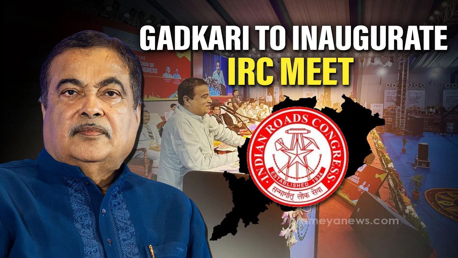 Union Minister Gadkari to inaugurate IRC Convention in Odisha today