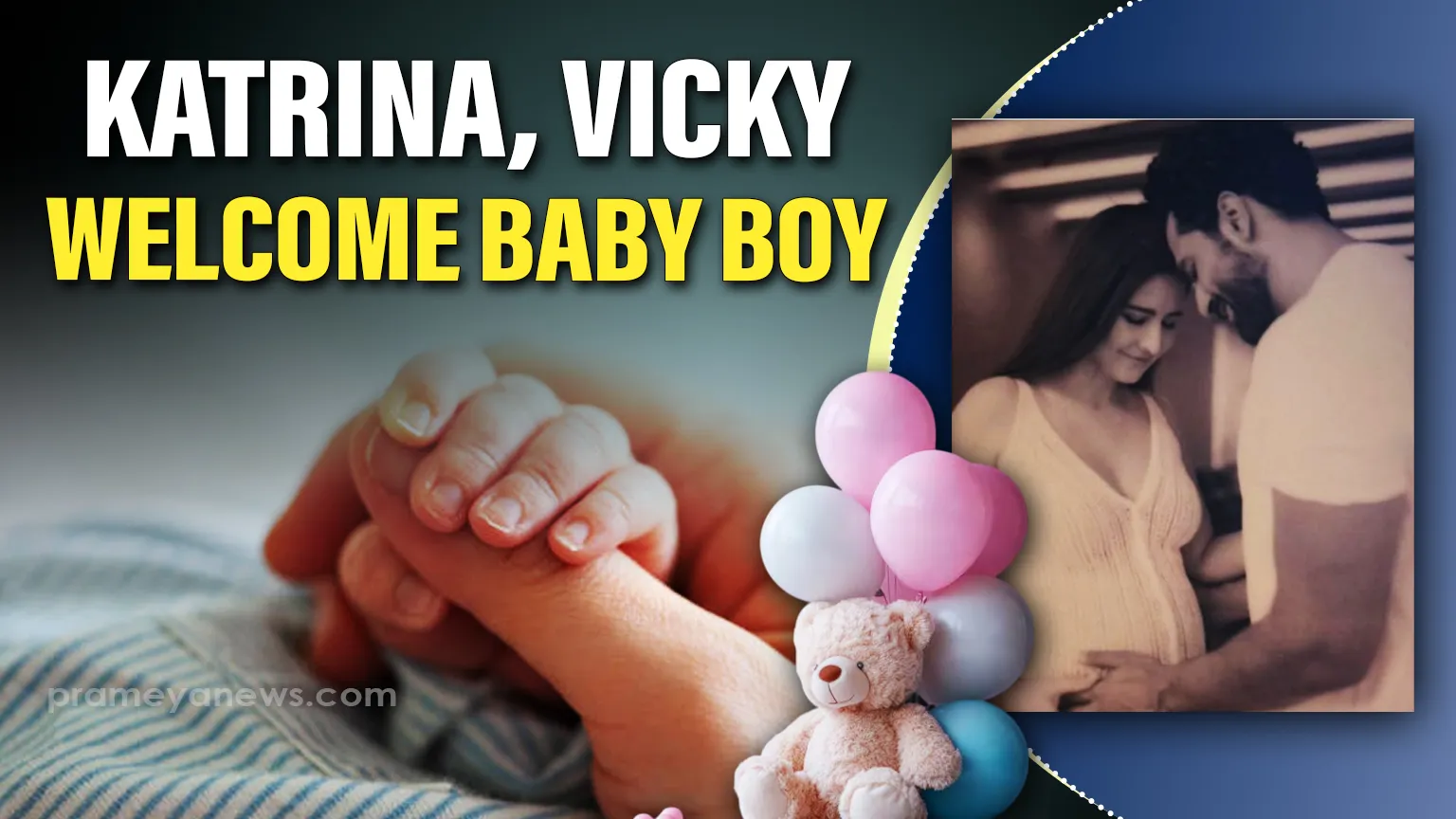 Katrina Kaif and Vicky Kaushal welcome baby boy, Announce joyful news on Instagram