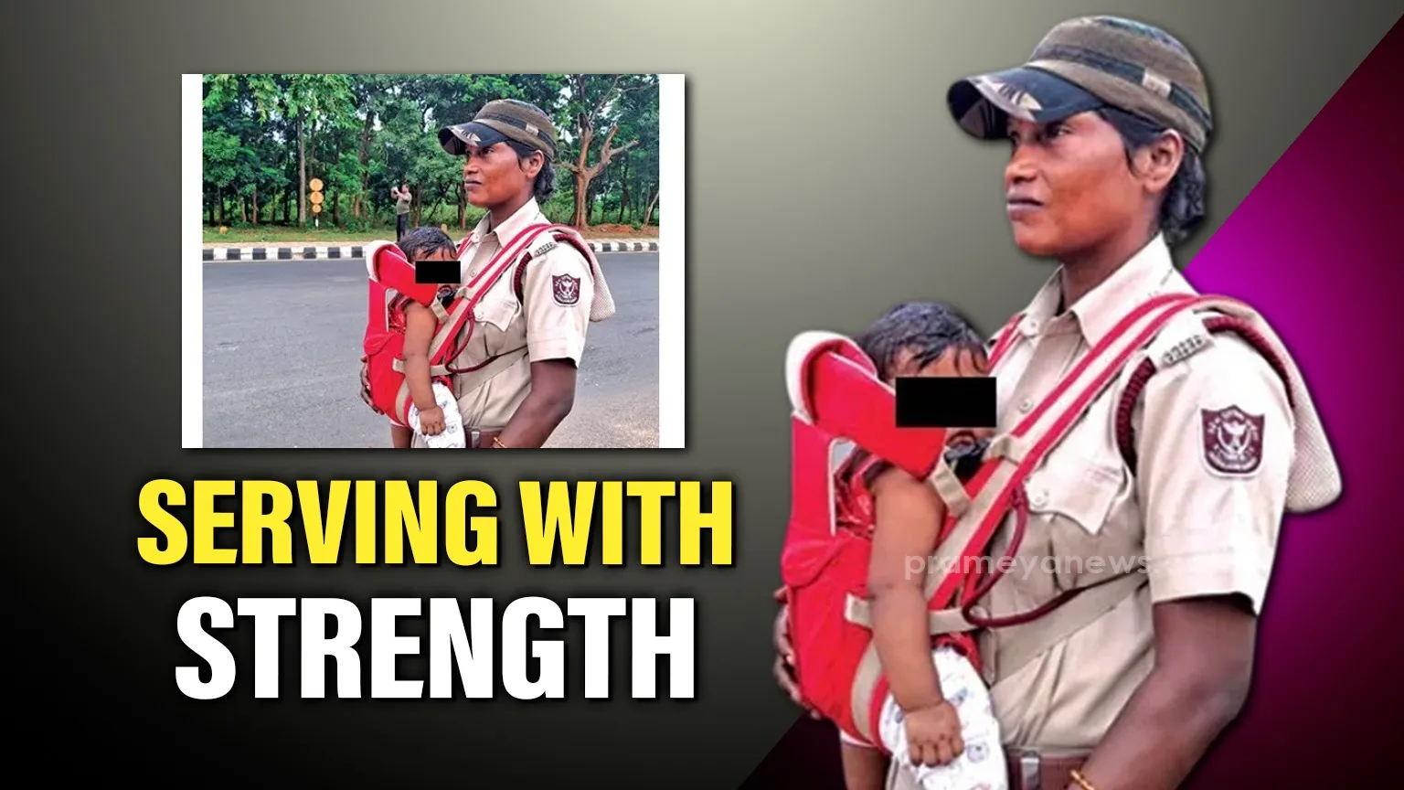 Rourkela Home Guard balances duty and motherhood with remarkable dedication