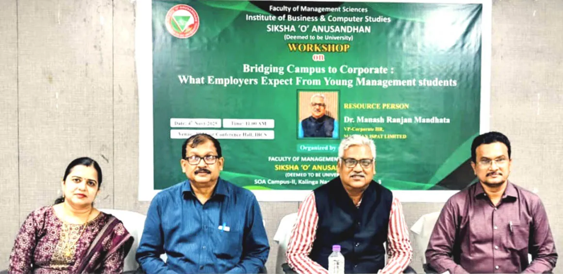 IBCS organises workshop to familiarise students with expectations of the corporate world