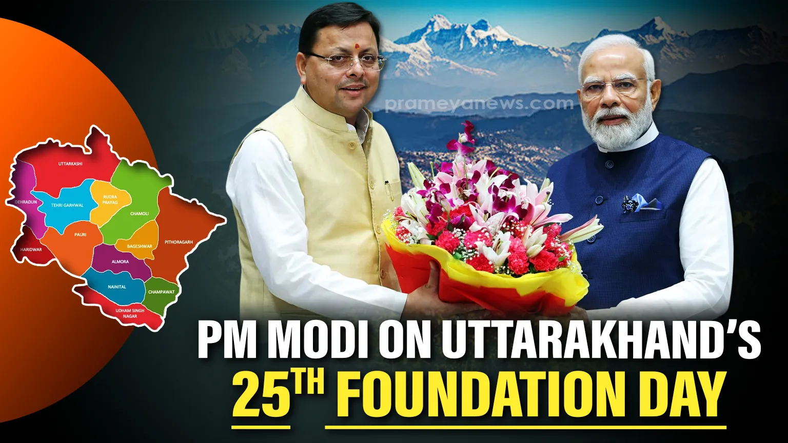 Divine land gaining a new pace of progress in every field: PM Modi on Uttarakhand’s 25th Foundation Day
