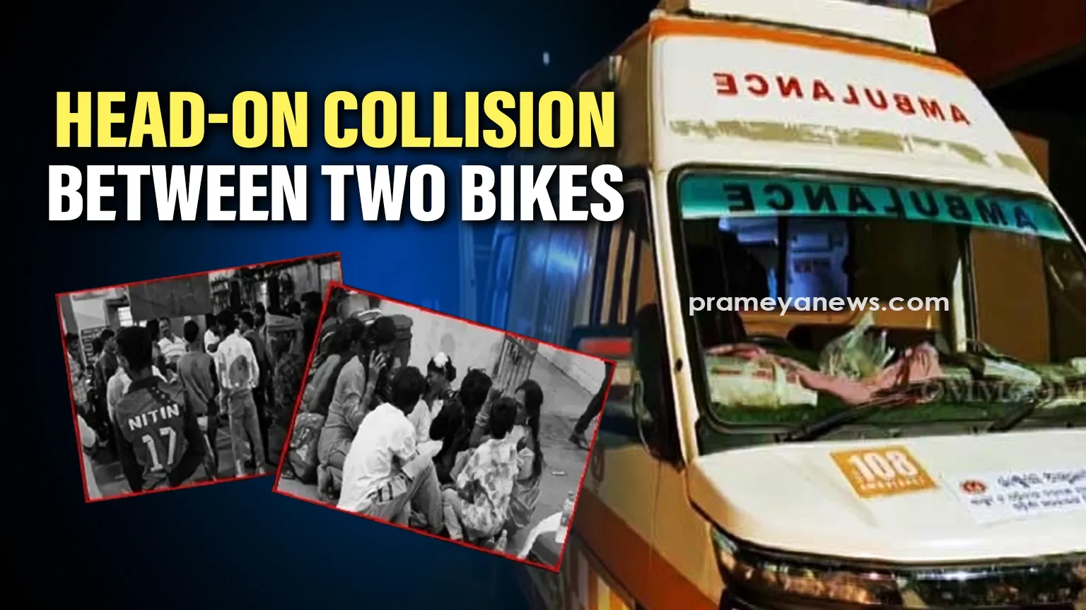 Odisha: One killed, two critical in head-on collision between two bikes in Balangir