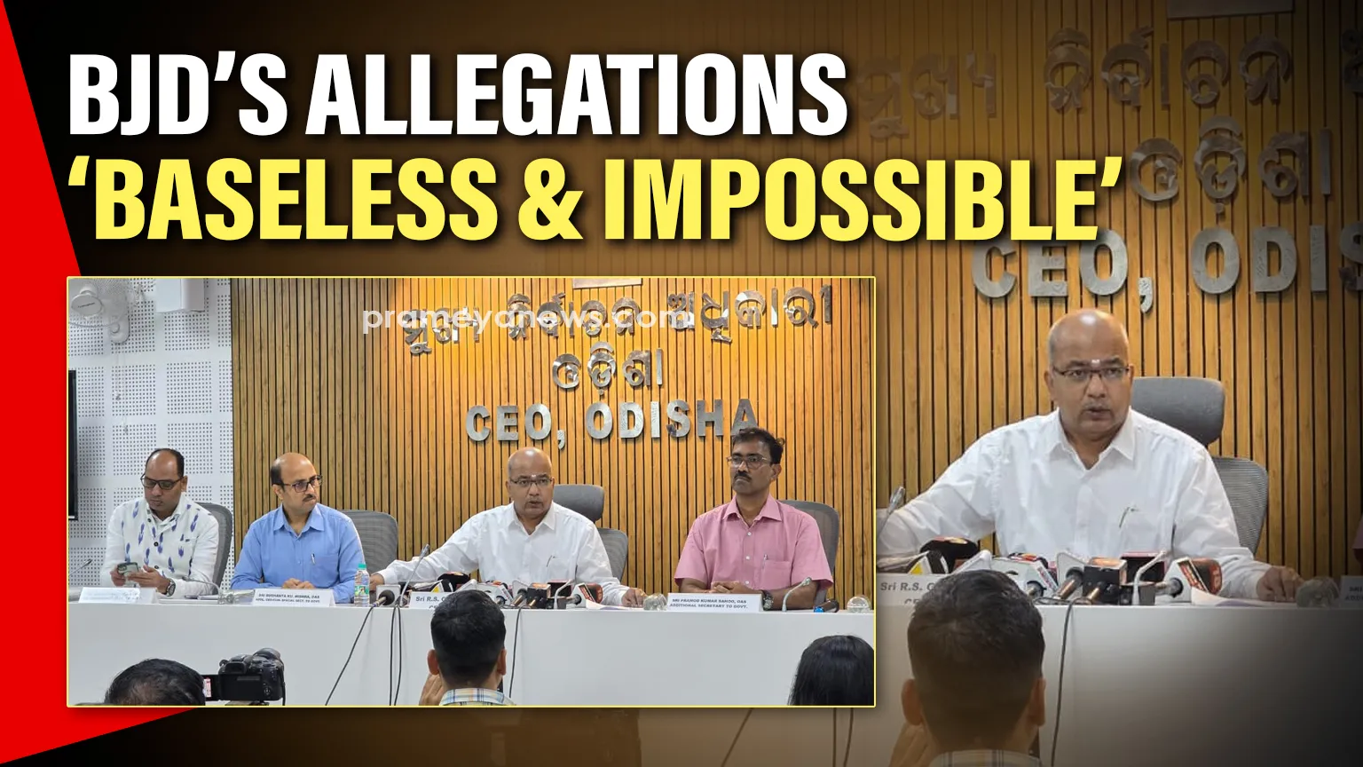 ‘Baseless & impossible’: Odisha CEO refutes BJD’s allegations of EVM transfer to poll bound Nuapada