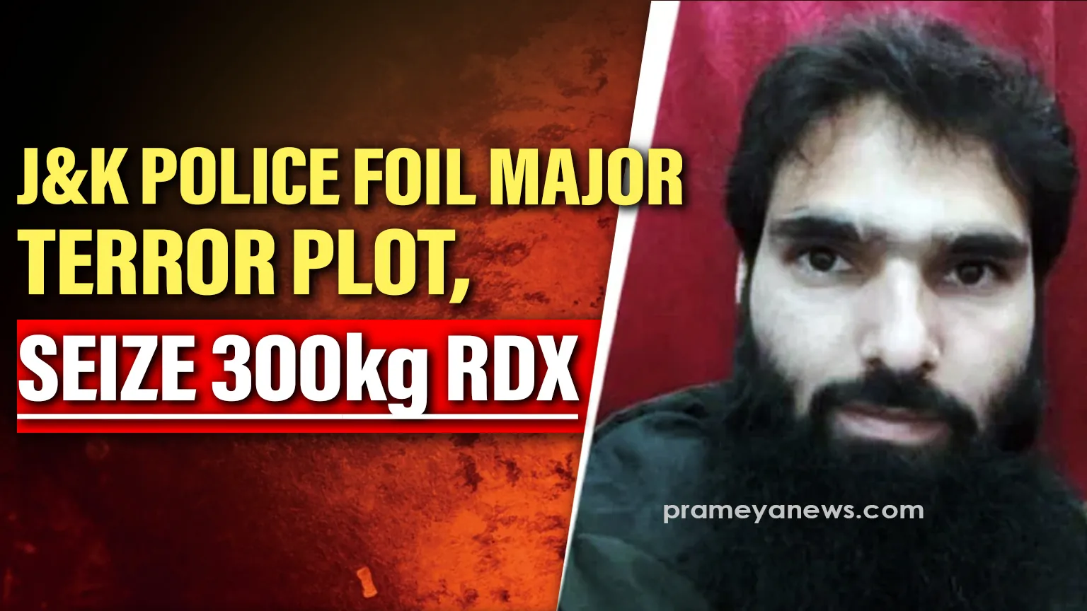 Major Terror Plot Foiled: J&K Police Recover 300kg RDX Haul and AK-47 in Faridabad Raid