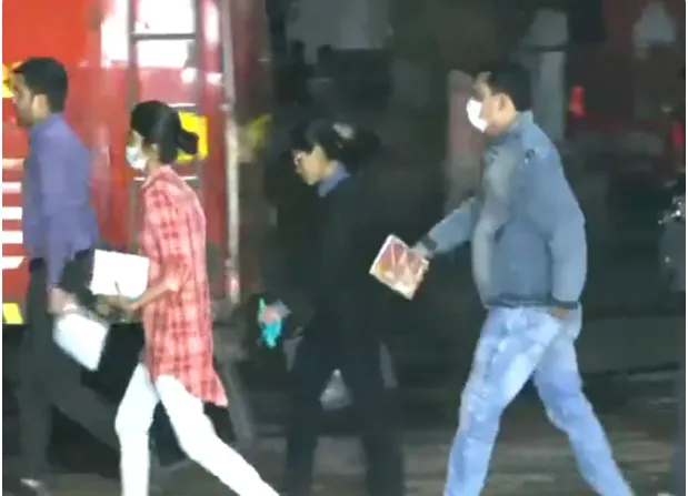 Forensic team investigates blast near Red Fort Metro station in Delhi