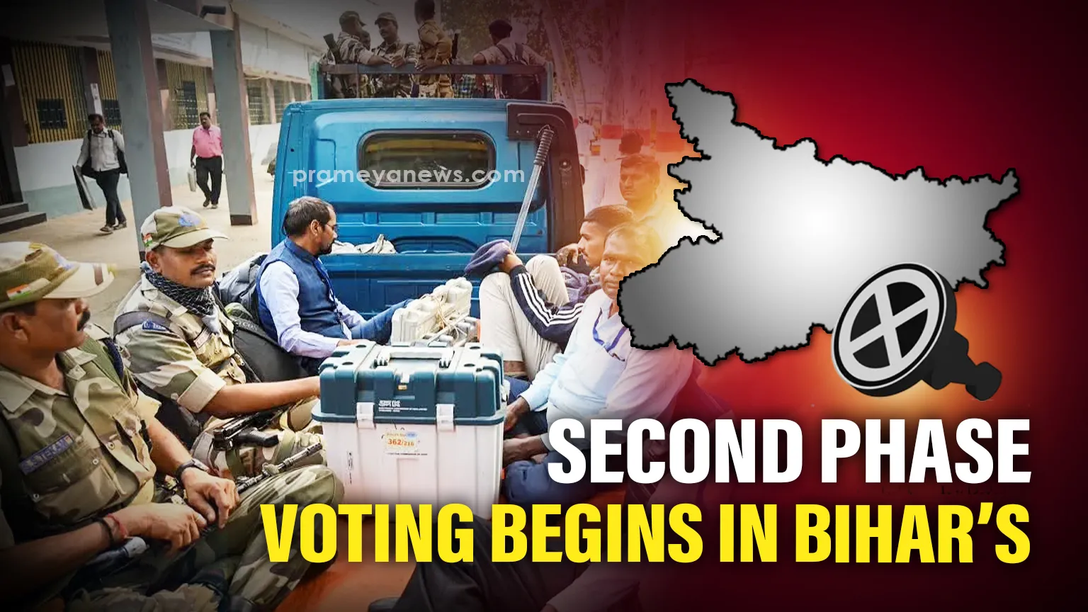 Voting begins for second phase of Bihar Assembly Elections amid tight security