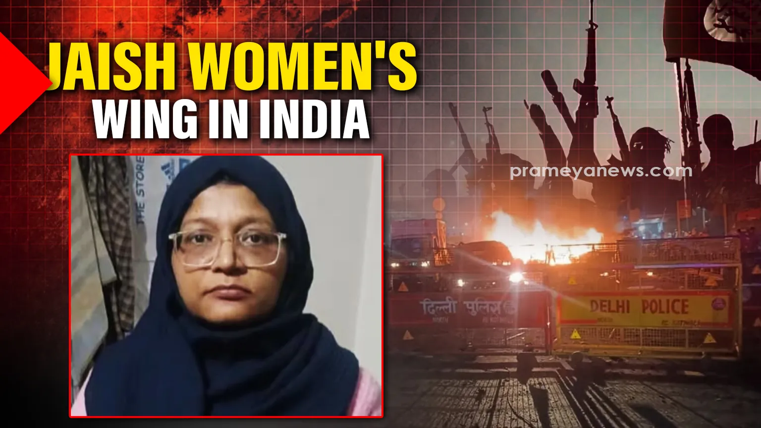Arrested Doctor's Shocking Mission: Build Jaish Women's Wing in India