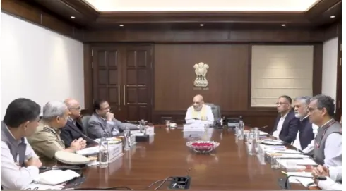 Amit Shah directs security agencies to hunt down all culprits involved in Delhi Blast