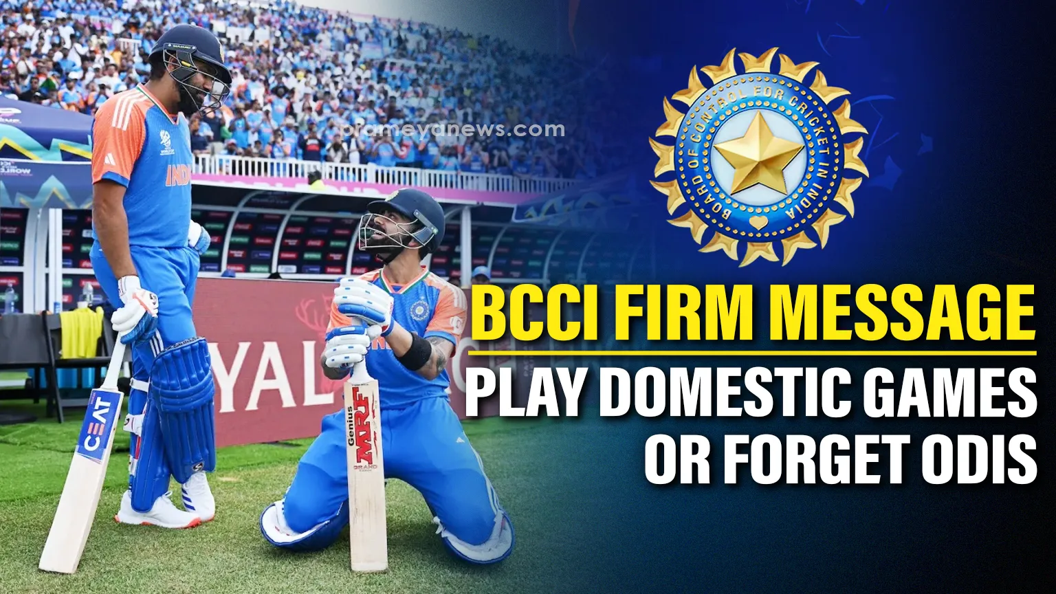 New BCCI selection policy: Rohit Sharma, Virat Kohli must play domestic cricket to stay in Team India.