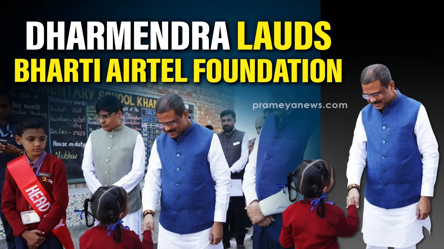 Dharmendra lauds Bharti Airtel Foundation for helping unprivileged children realise potential