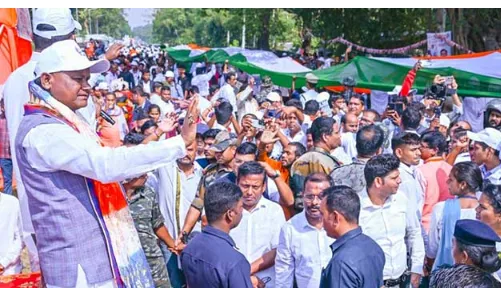 Odisha CM Majhi inaugurates "Ekta Padayatra" at Nilgiri, Balasore