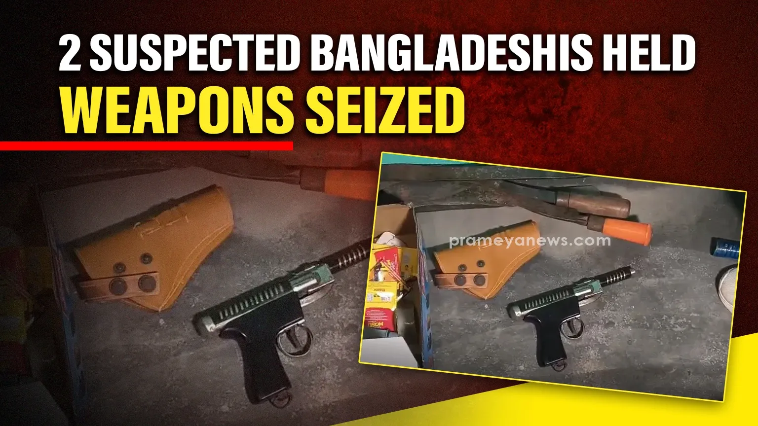 The police have detained two individuals suspected to be Bangladeshi nationals from a slum in the Tarikund area of Odisha's Jagatsinghpur