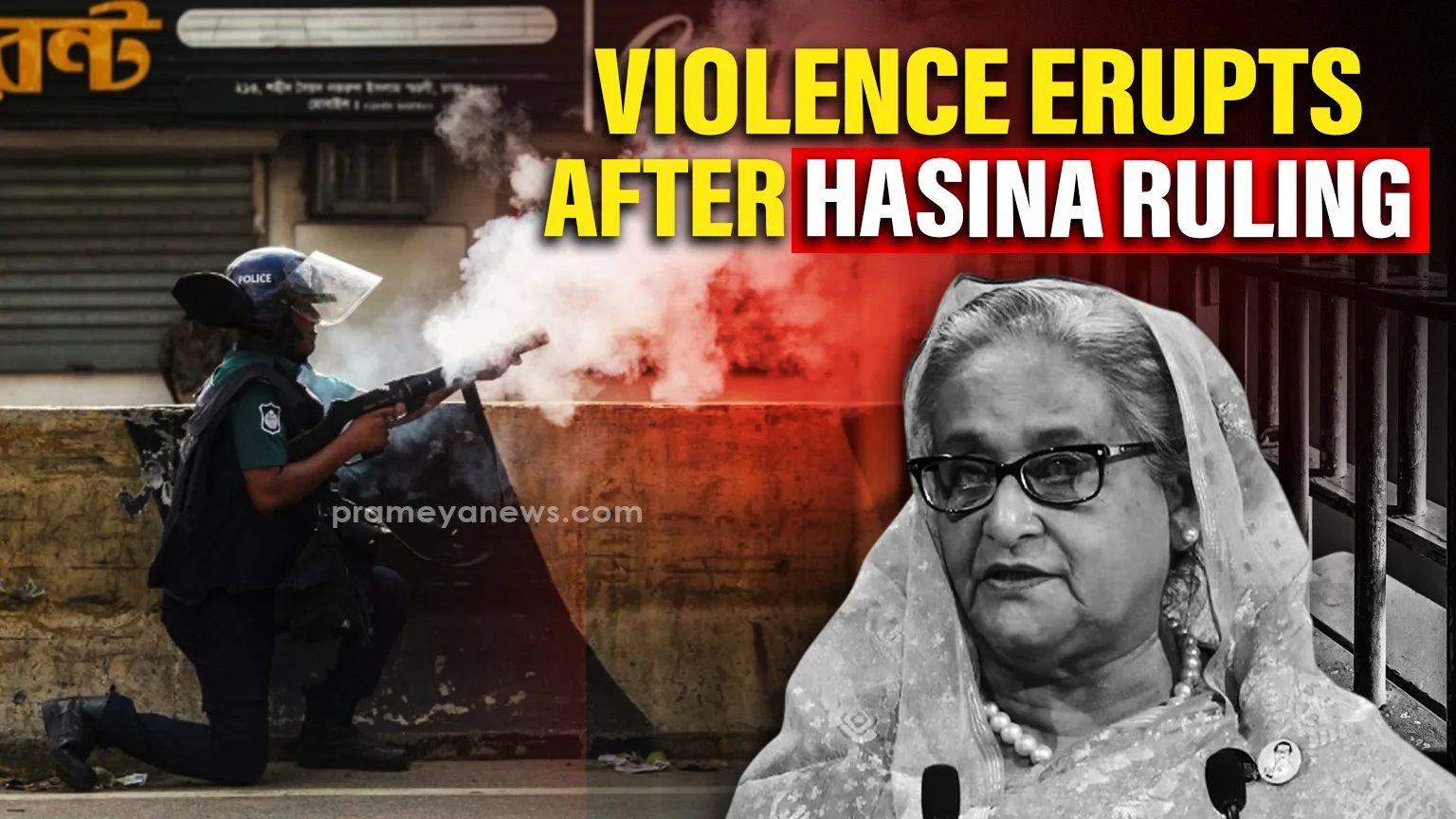 Violence Grips Dhaka and Bangladesh After Landmark Sheikh Hasina Death Penalty Ruling