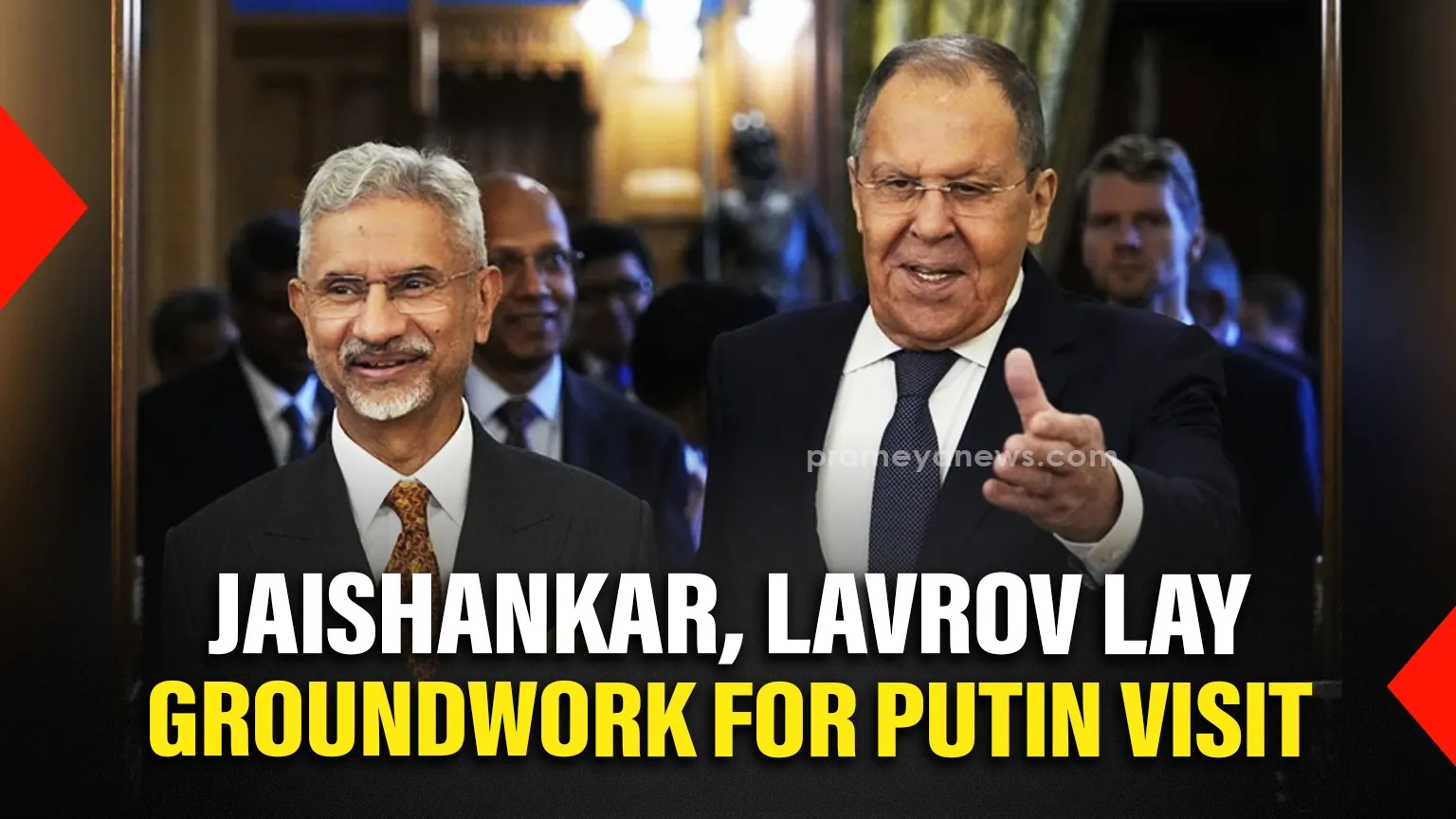 Stage Set for Putin's Visit: Jaishankar, Lavrov Discuss Key Agreements for India-Russia Summit