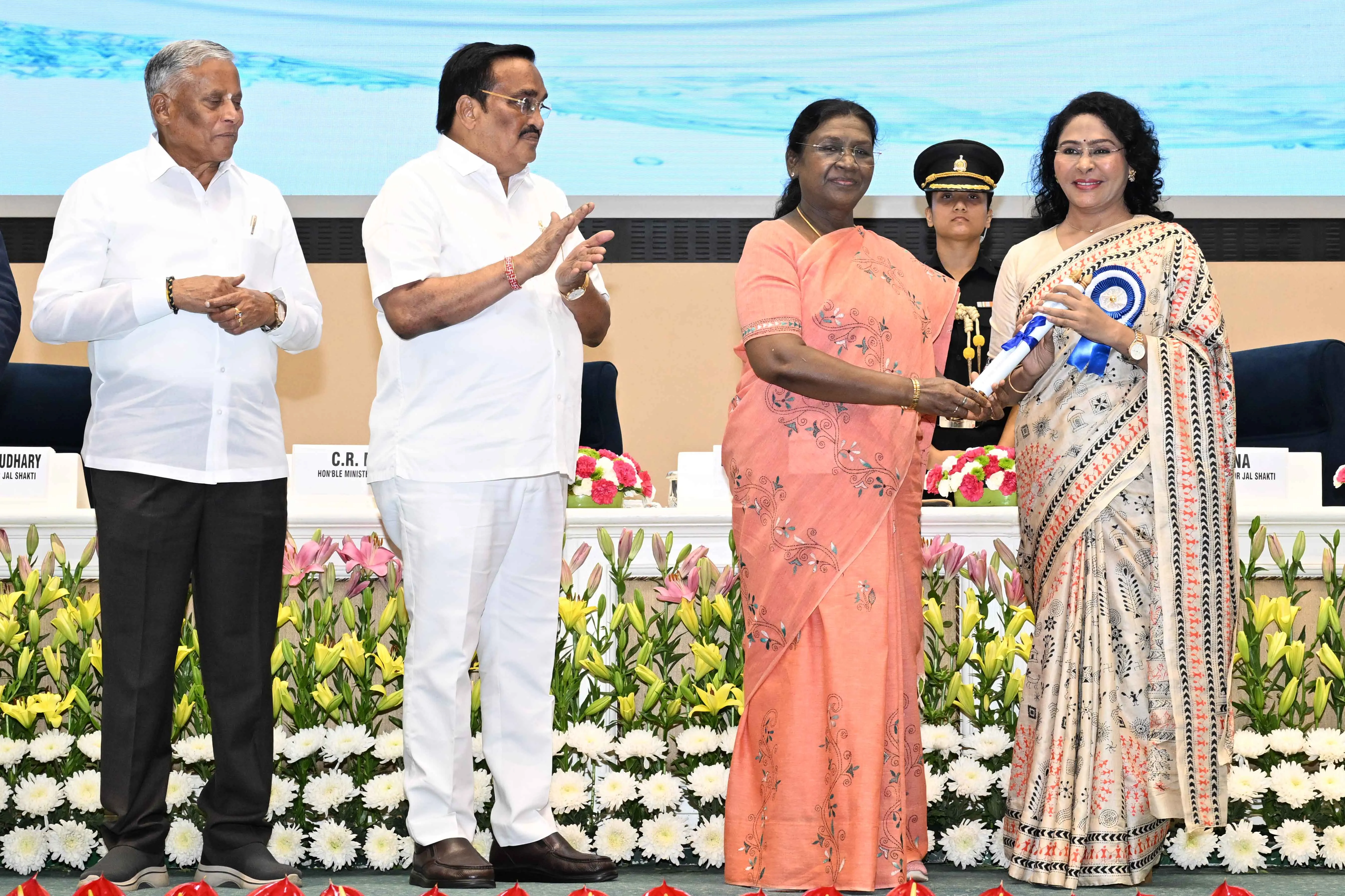 President of India presents sixth National Water Awards