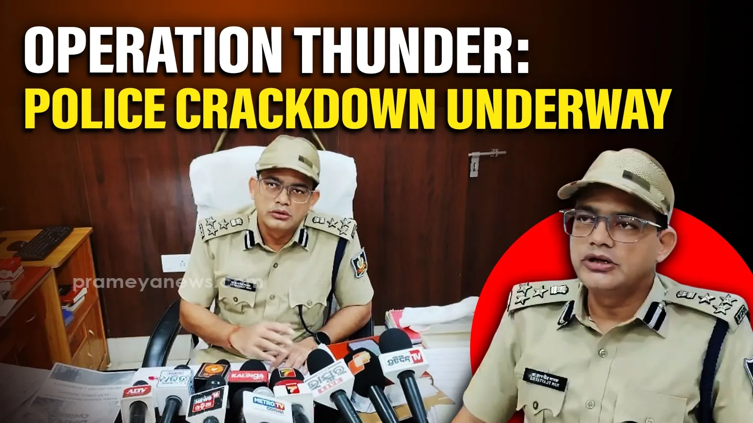 Operation Thunder: Central Range Police crack down on criminals & antisocial elements