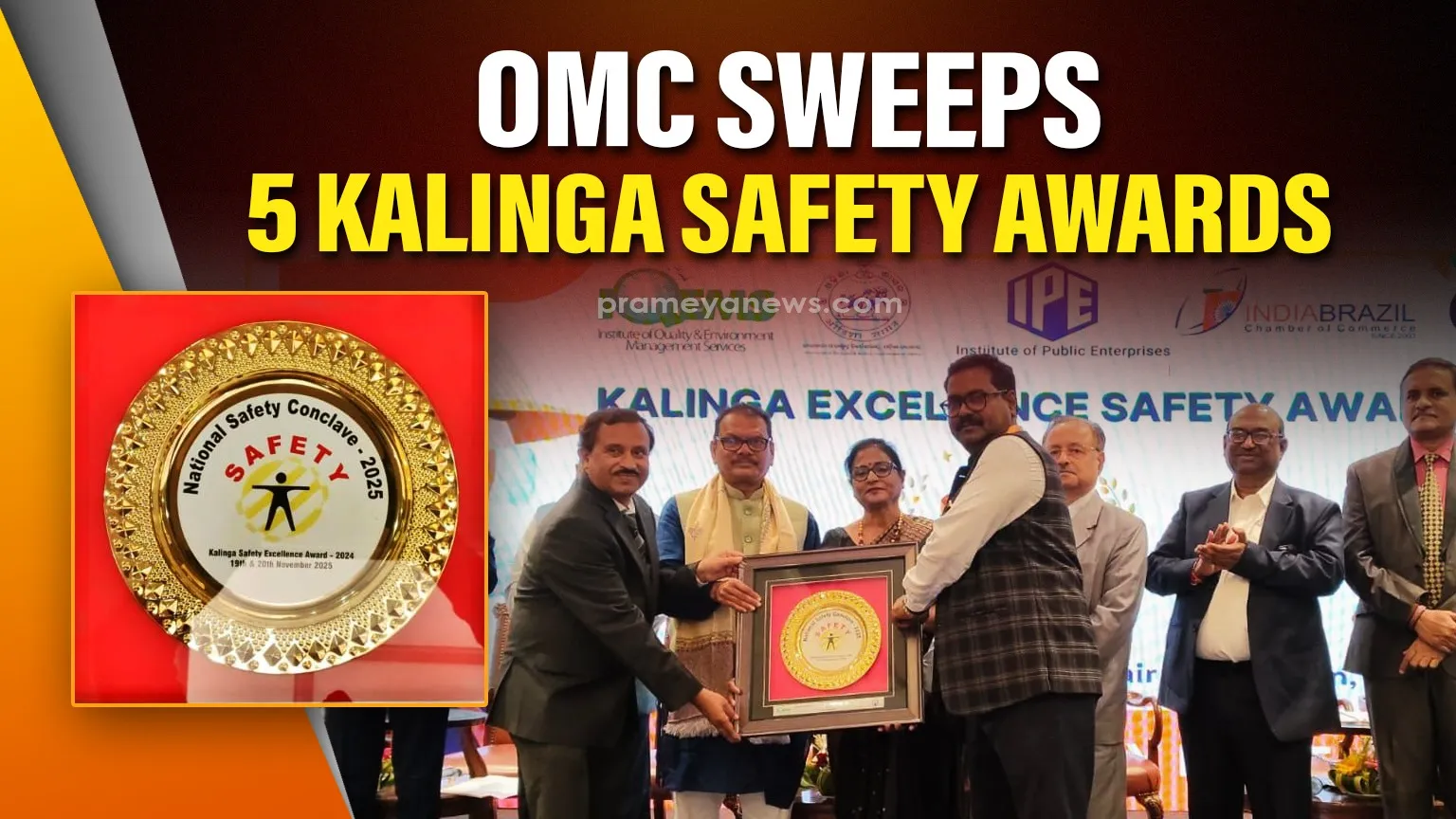 OMC Sweeps Five Prestigious Kalinga Safety Excellence Awards at National Safety Conclave 2025