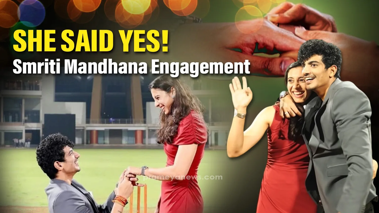 From World Cup to Ring: Smriti Mandhana Engagement Stuns Fans at Historic Mumbai Venue