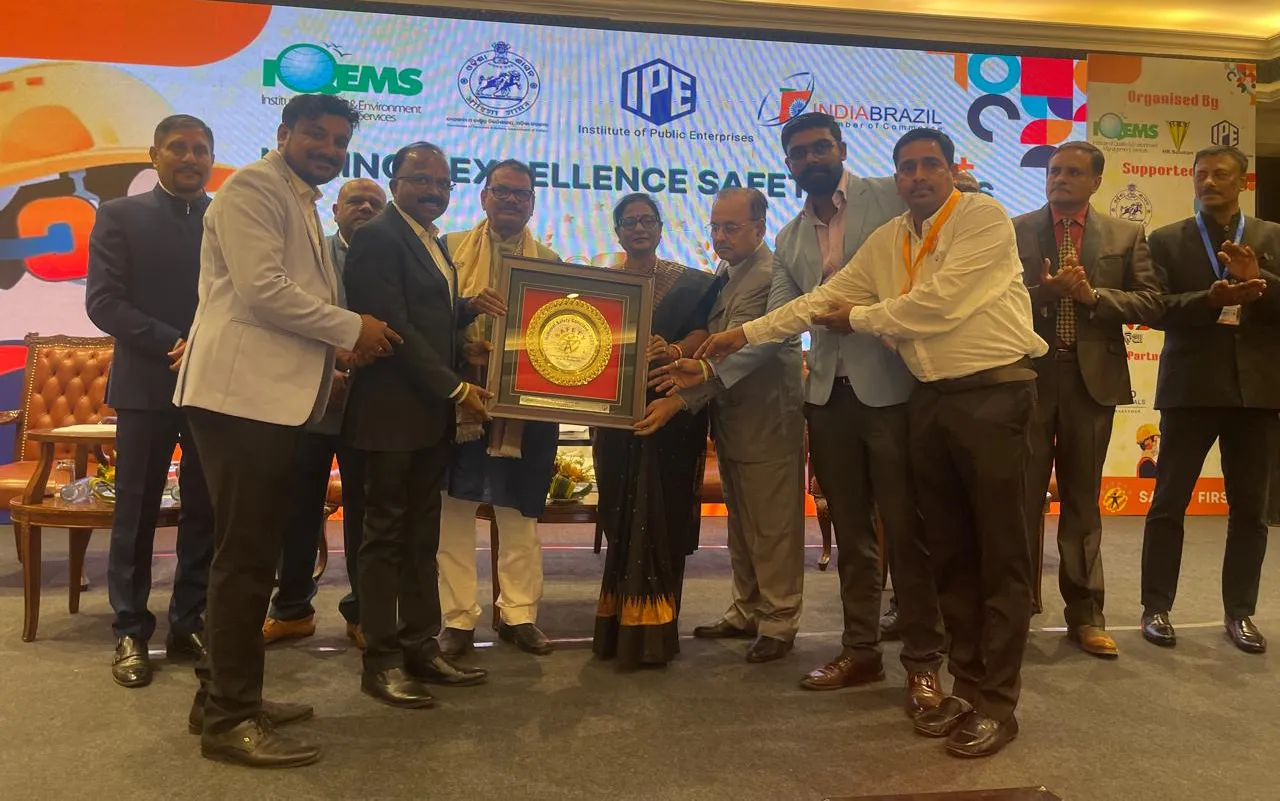 Kasia Mines honoured with Kalinga Excellence Safety Award