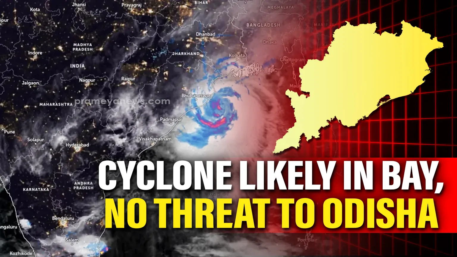 Cyclone likely to form over Bay of Bengal; No impact expected for Odisha