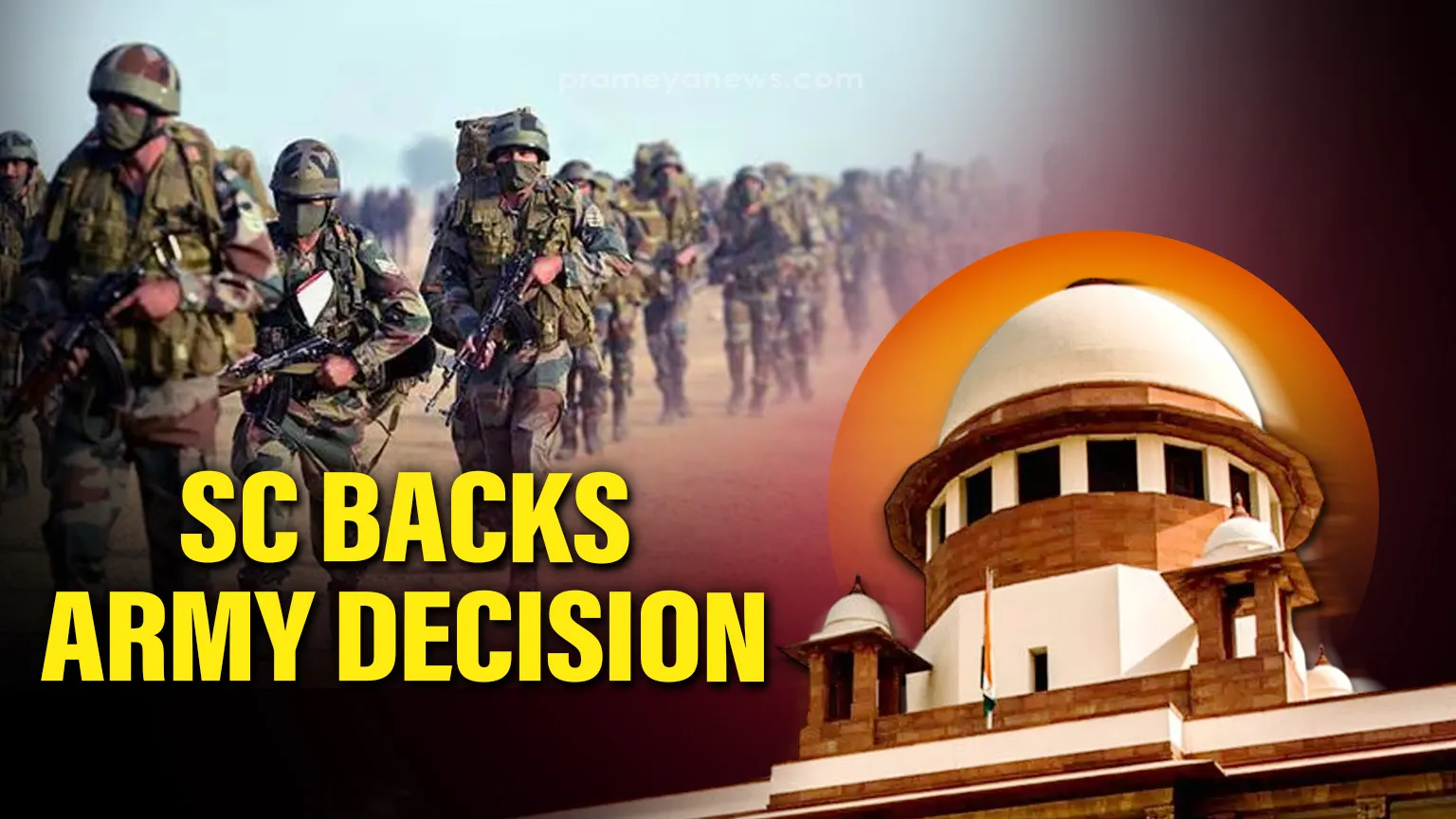 Army is Secular: Supreme Court Backs Army Officer Dismissal Over Refusal to Enter Sanctum Sanctorum