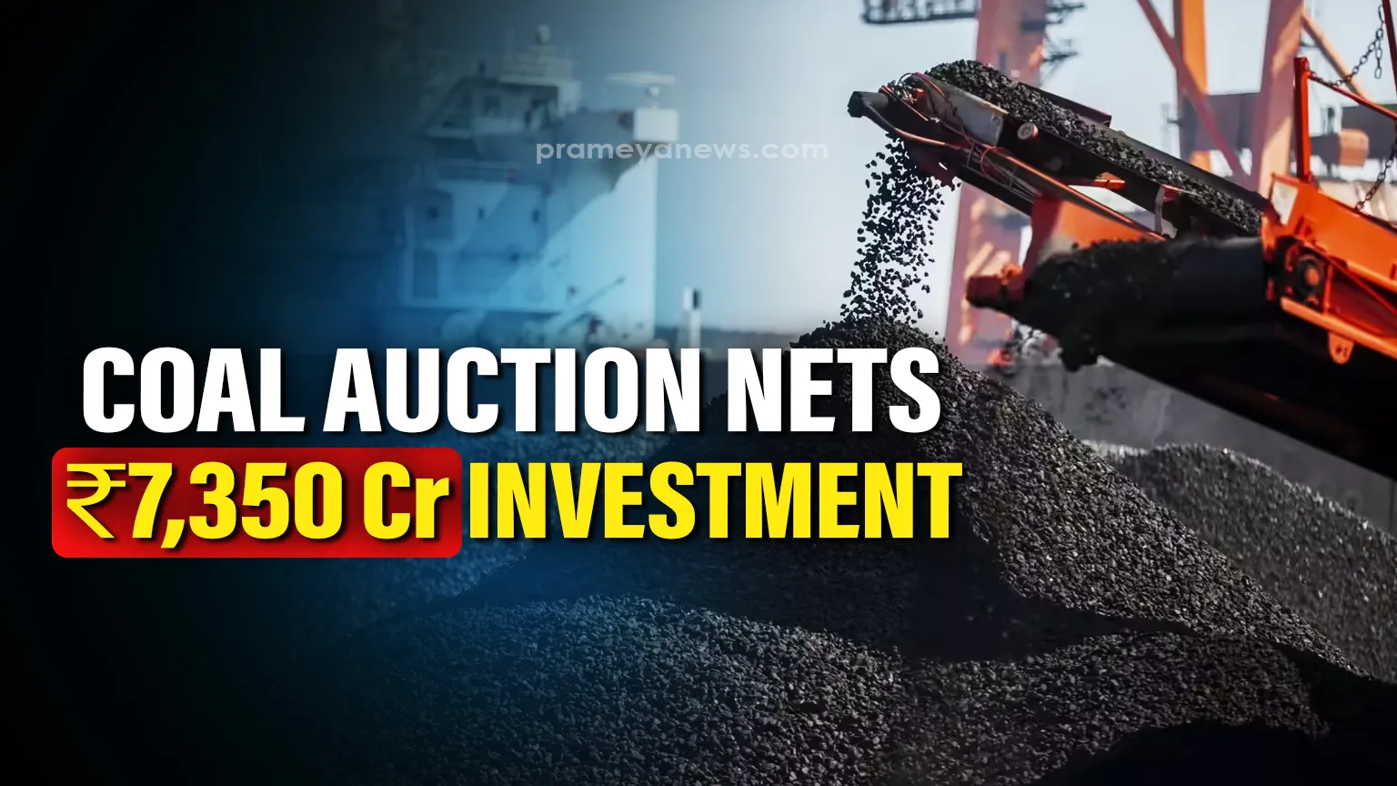 Ministry of Coal completes auction of 3 Coal blocks, attracting Rs 7,350 Cr investment