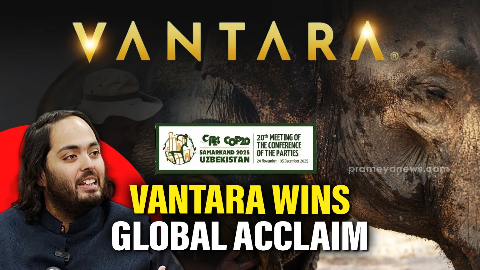 Vantara Wins Global Acclaim: CITES and Supreme Court SIT Validate Conservation Excellence
