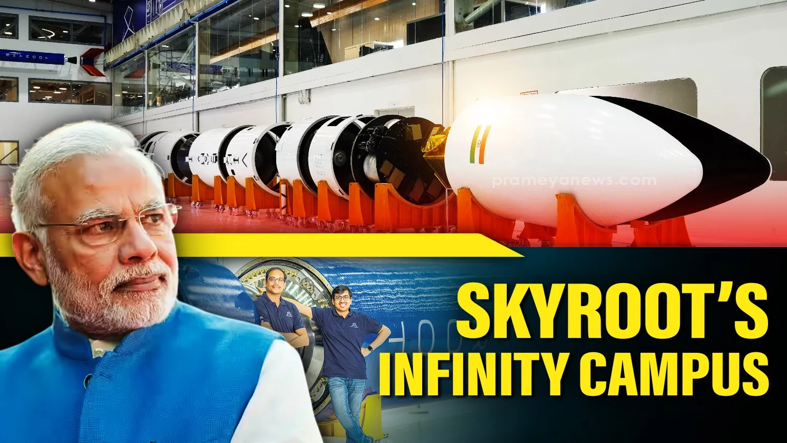 PM Modi Inaugurates Skyroot Infinity Campus: A Giant Leap for India's Private Space Sector and Gen Z