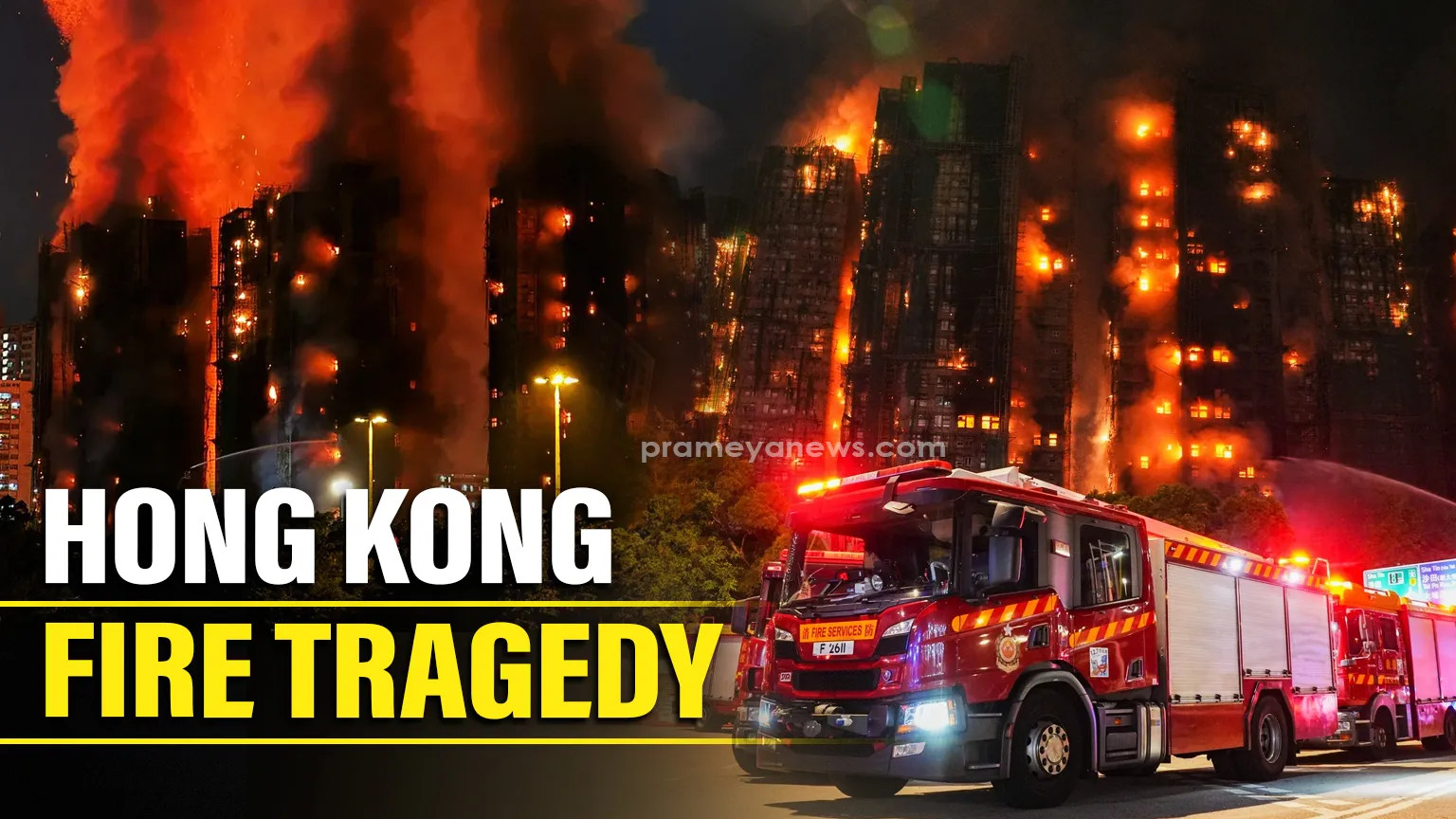 Hong Kong Fire Tragedy Kills 55 at Wang Fuk Court; Police Arrest Three for Gross Negligence