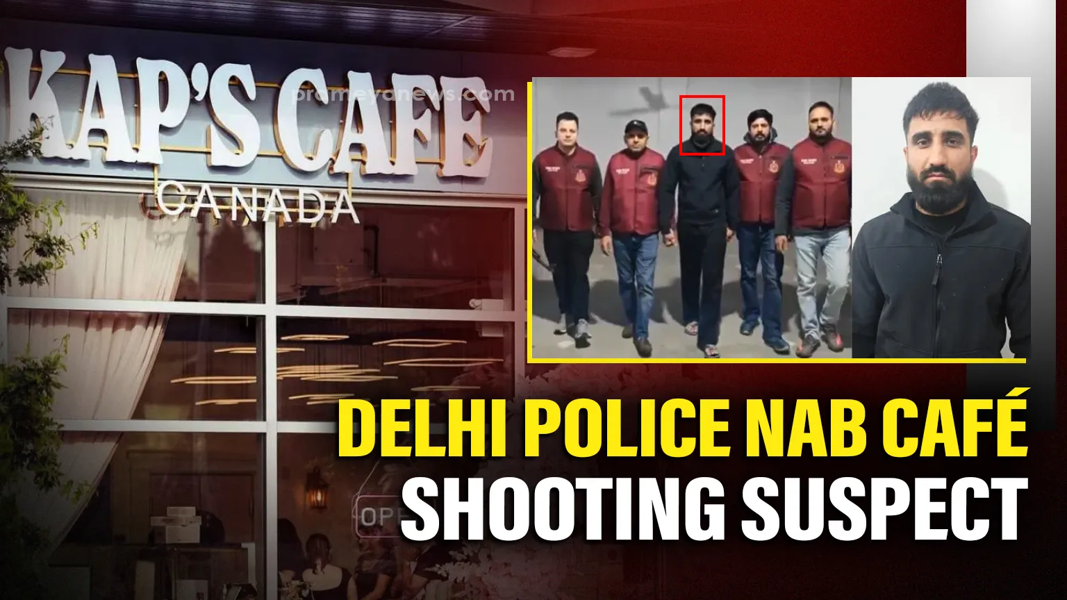 Suspect Behind Kapil Sharma's Cafe Shooting in Canada Arrested by Delhi Police Crime Branch