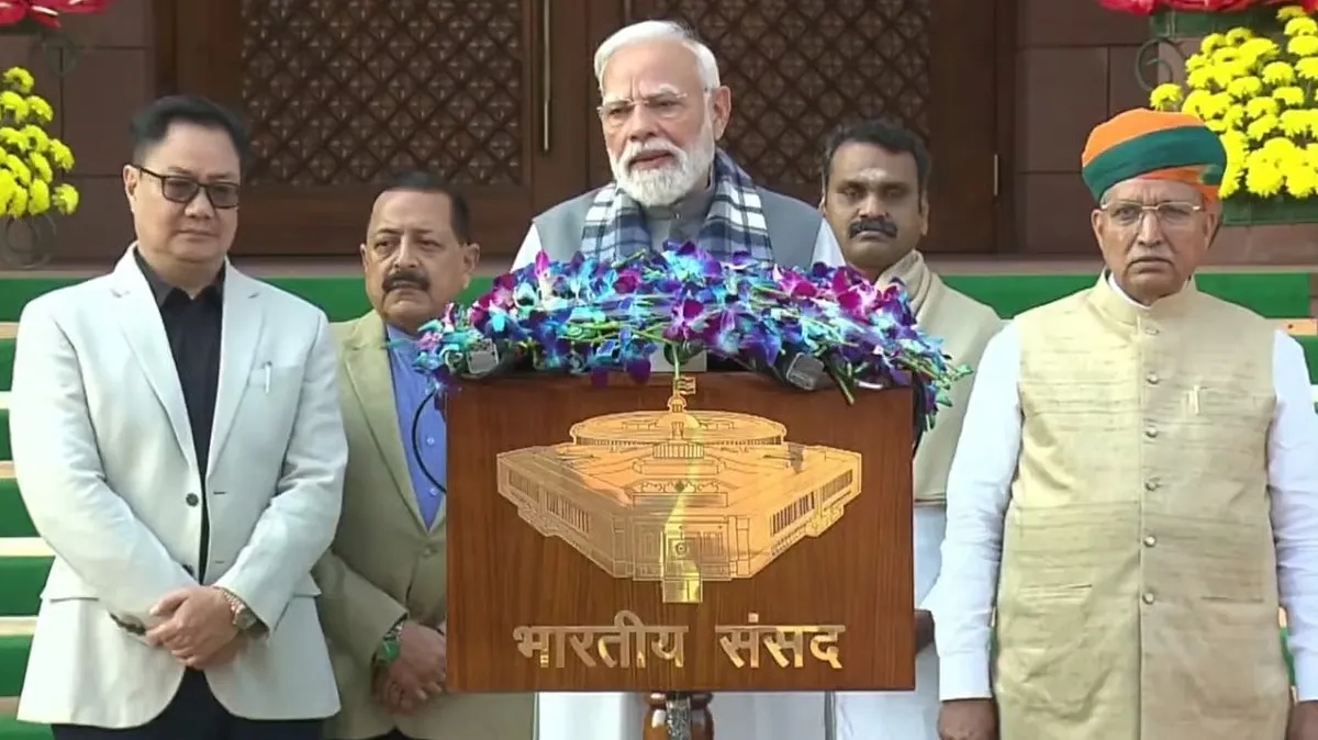 PM Modi Calls for Healthy Discussions Ahead of Parliament Winter Session Amid Opposition's Protest Warning