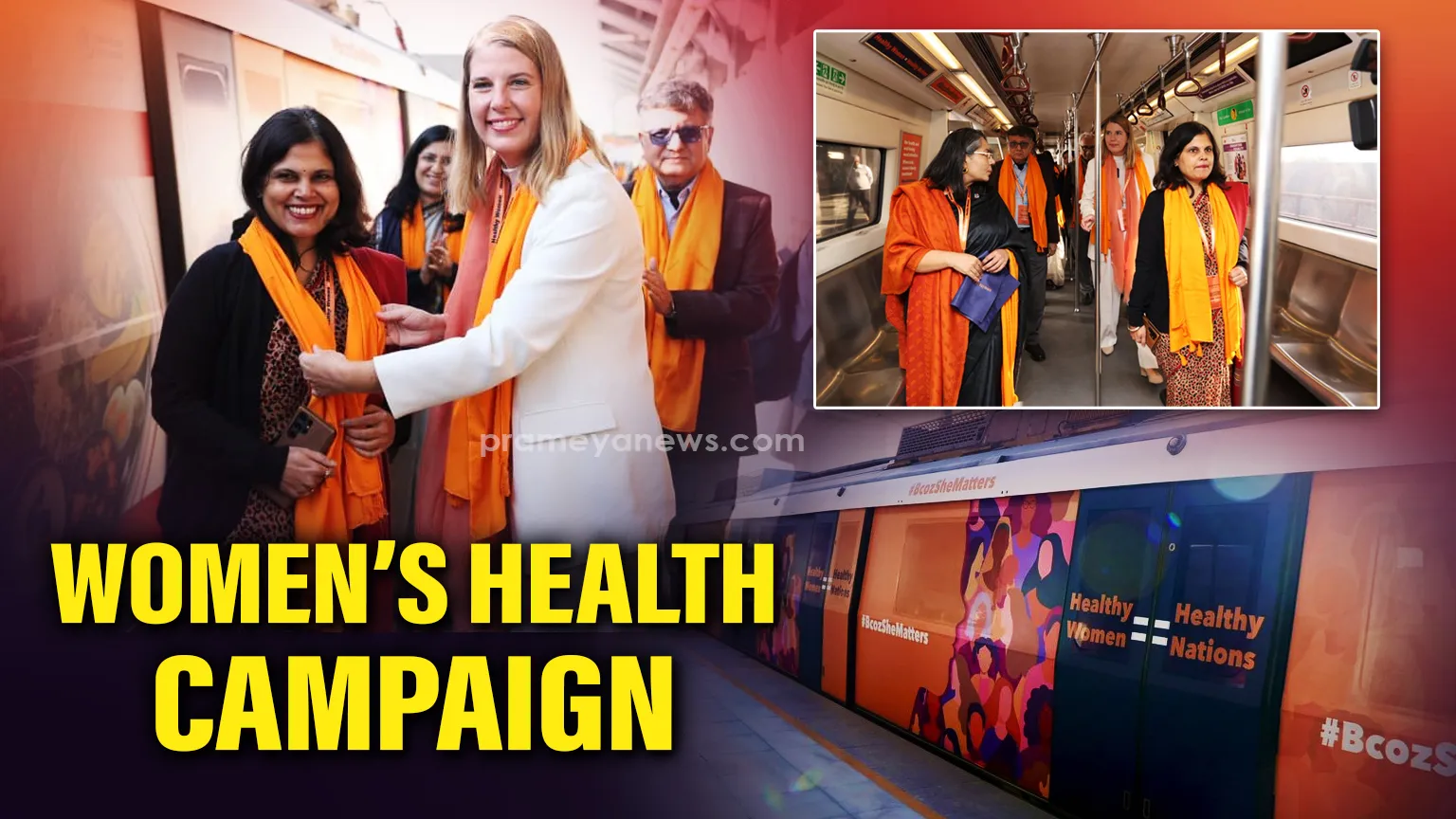 Health Ministry launches awareness campaign in Delhi metro on women's health, well-being