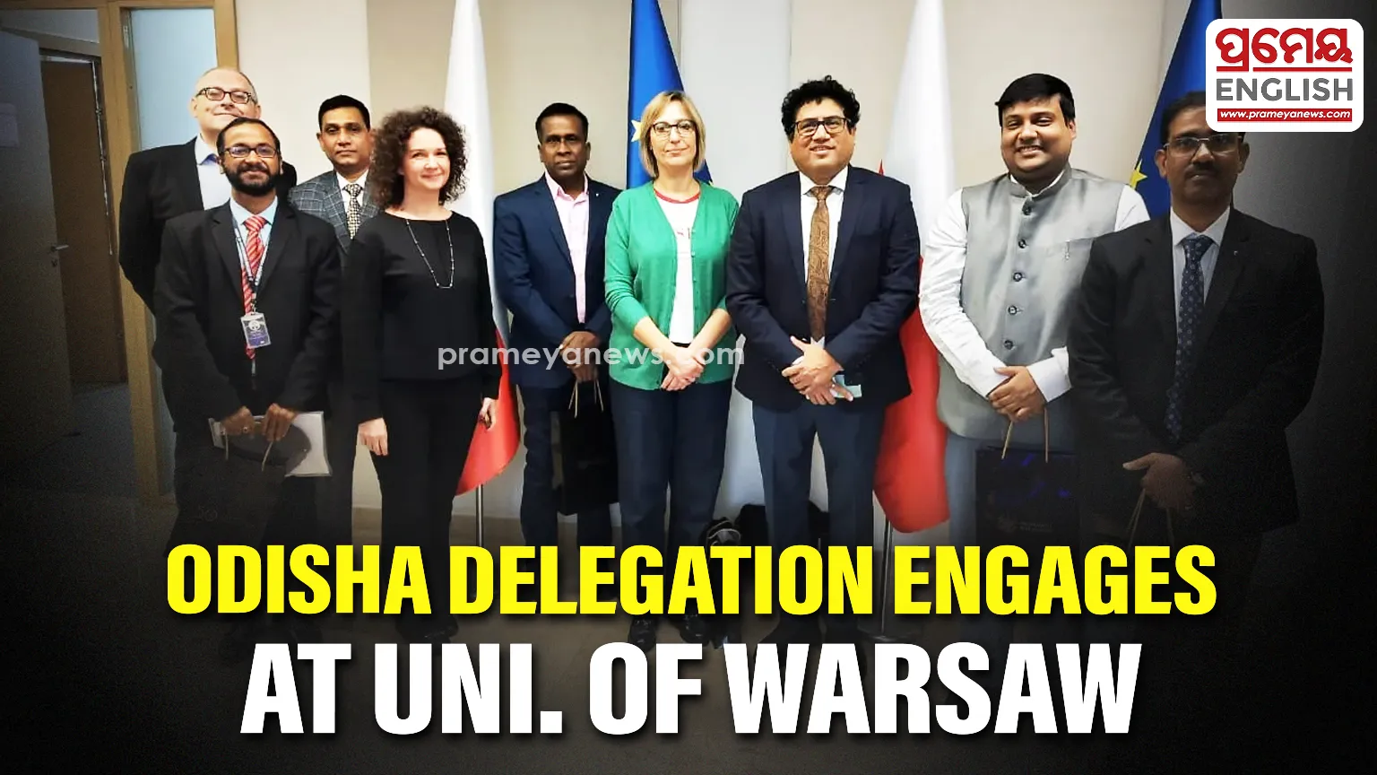 Odisha delegation holds productive interactions at University of Warsaw