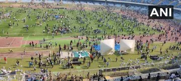 Chaos at Salt Lake Stadium as fans fail to get glimpse of Lionel Messi