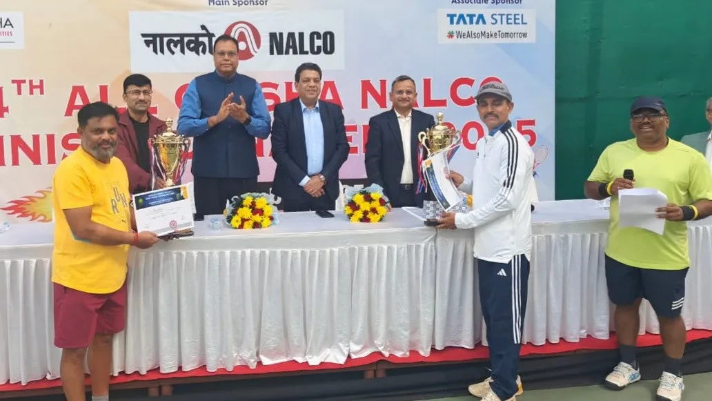 Kabir, Shazfa, Saswat double crowns in Nalco Open Tennis
