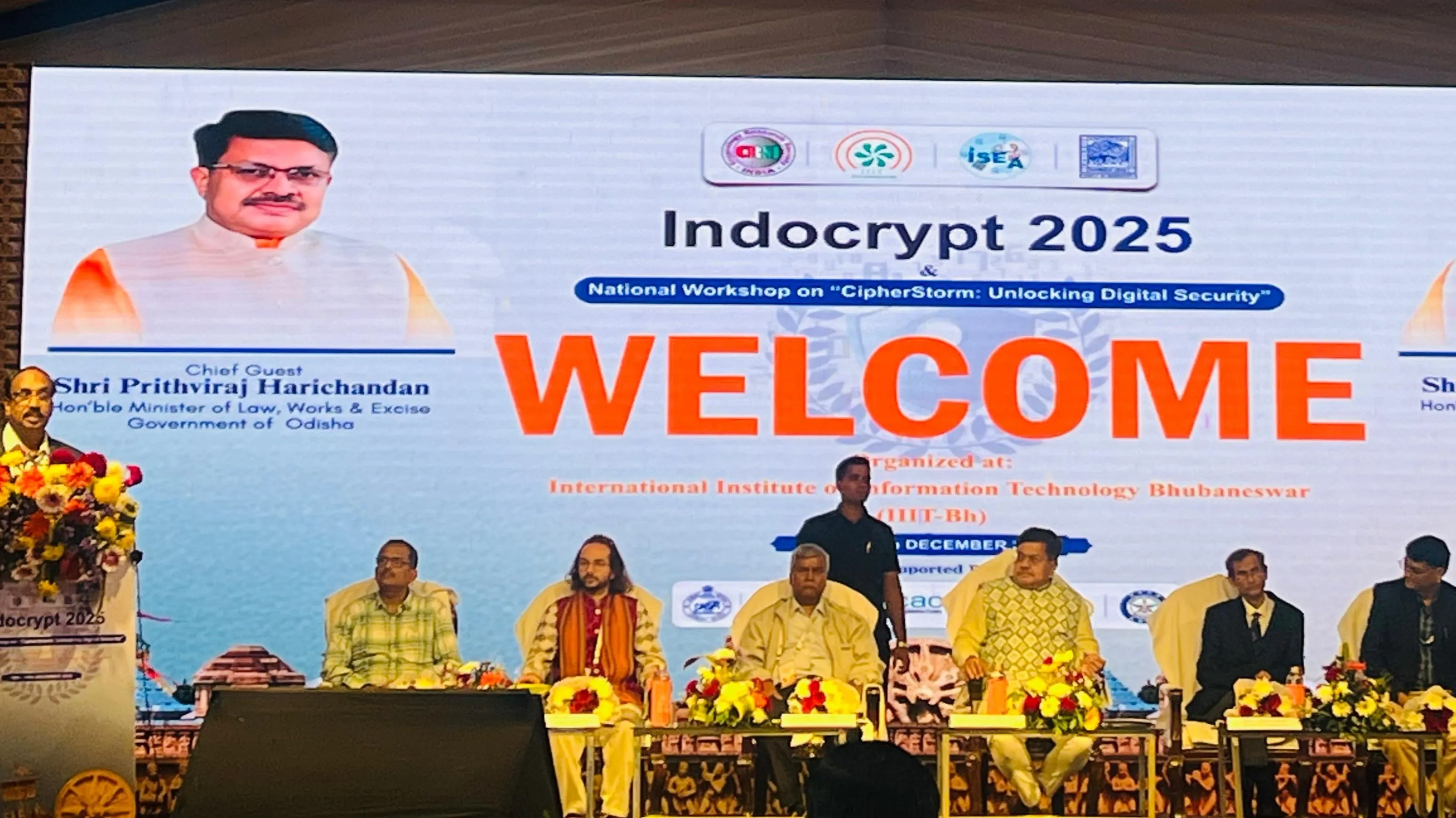 Minister Prithiviraj Harichandan 