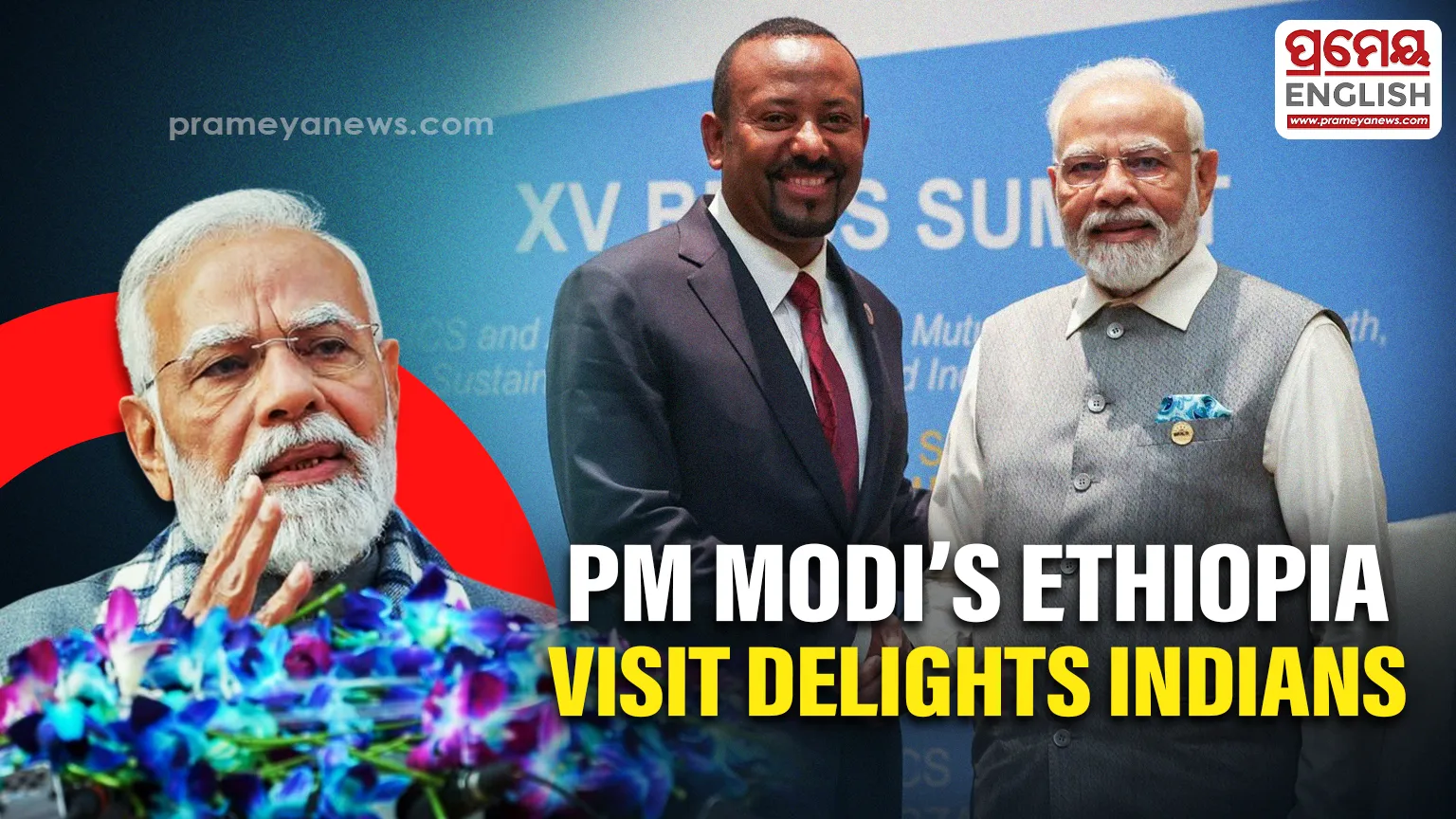 First Official Trip: PM Modi's Visit to Ethiopia Sparks Joy Among Indian Community in Addis Ababa