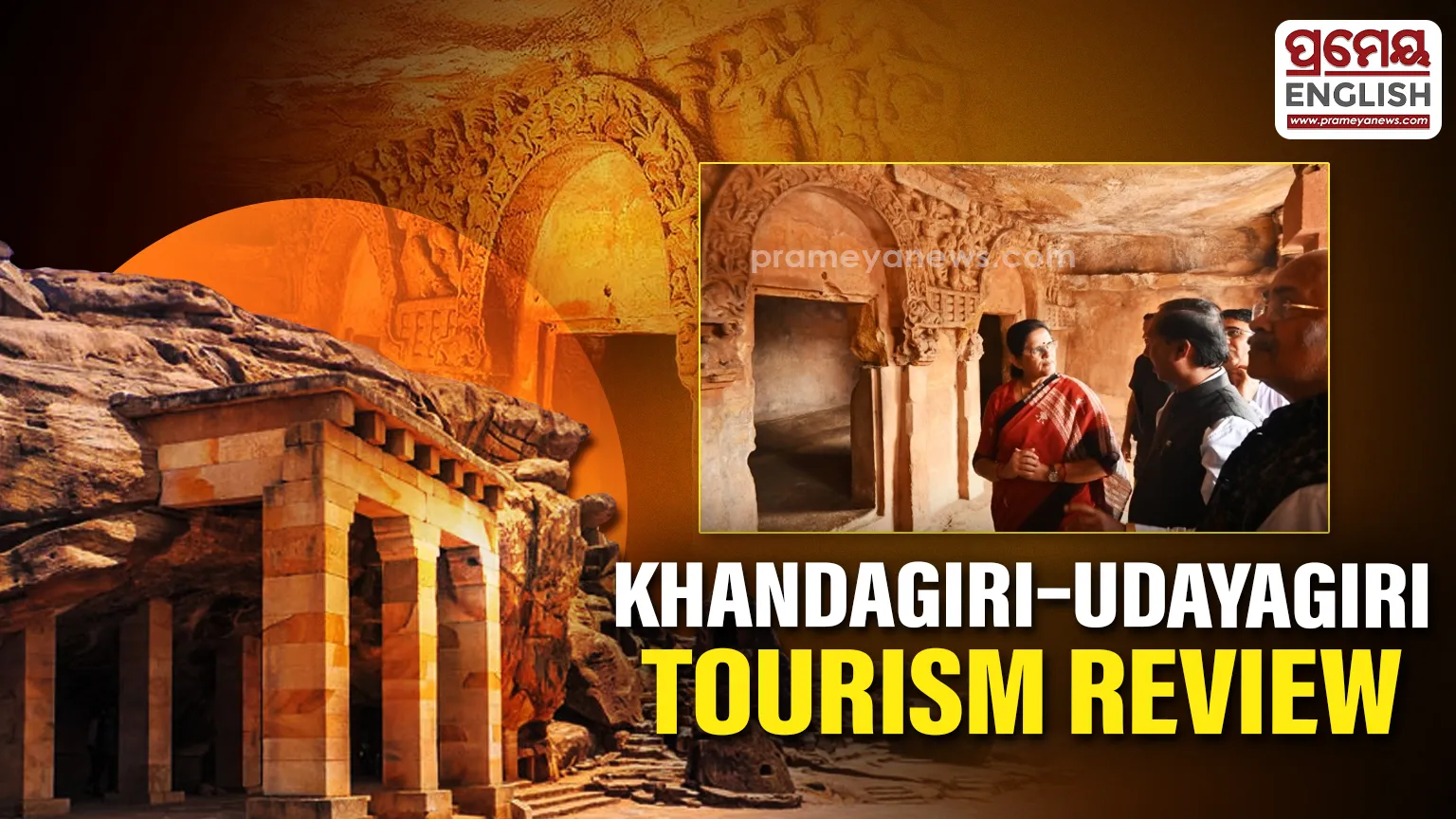 Odisha’s Deputy Chief Minister, Pravati Parida, conducted a detailed review today of the proposed integrated tourism development projects at the Khandagiri and Udayagiri sites