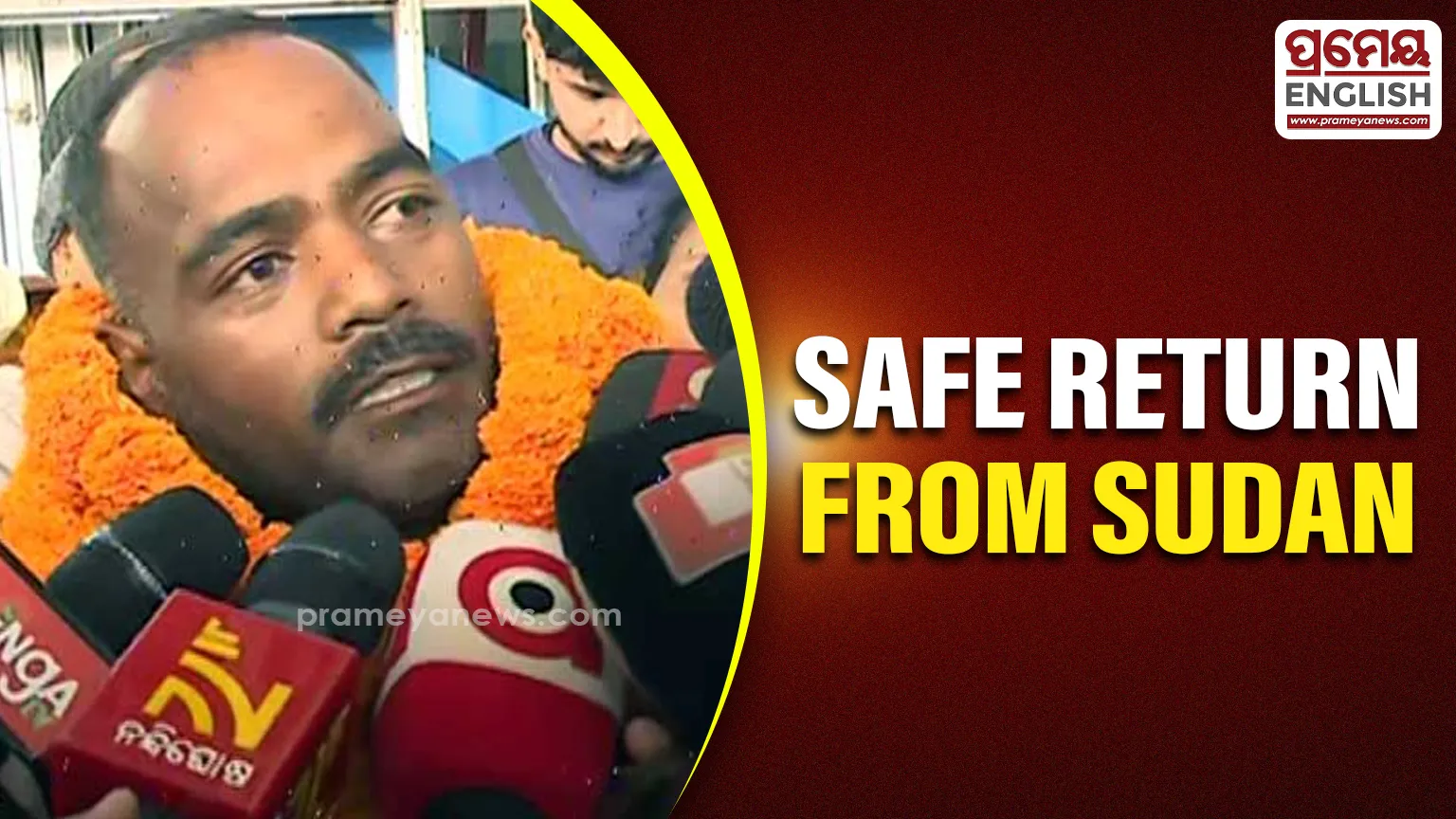 Odisha man held hostage in Sudan returns safely to Bhubaneswar