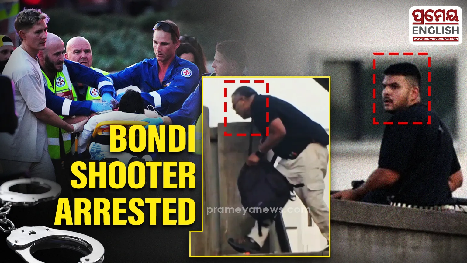 Bondi Beach shooter arrested at hospital bedside after waking from coma facing 59 charges in Sydney terror case