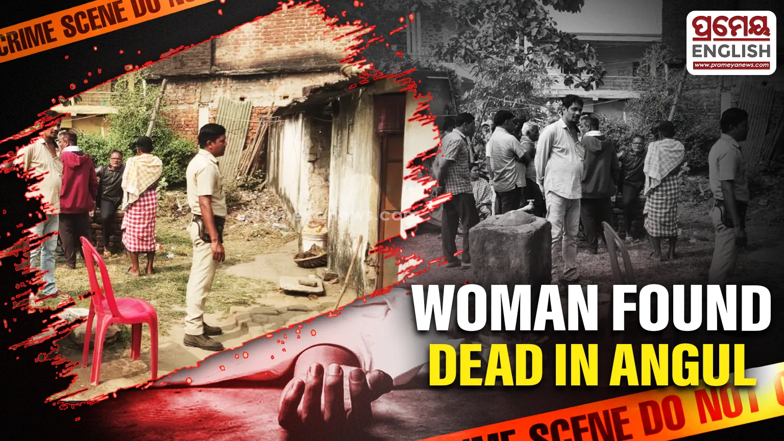 Woman found dead in Angul