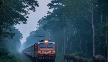 Seven elephants killed in collision with Rajdhani Express in Assam, Rail services disrupted