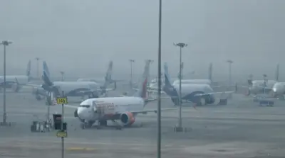 129 flights cancelled at Delhi Airport due to dense fog