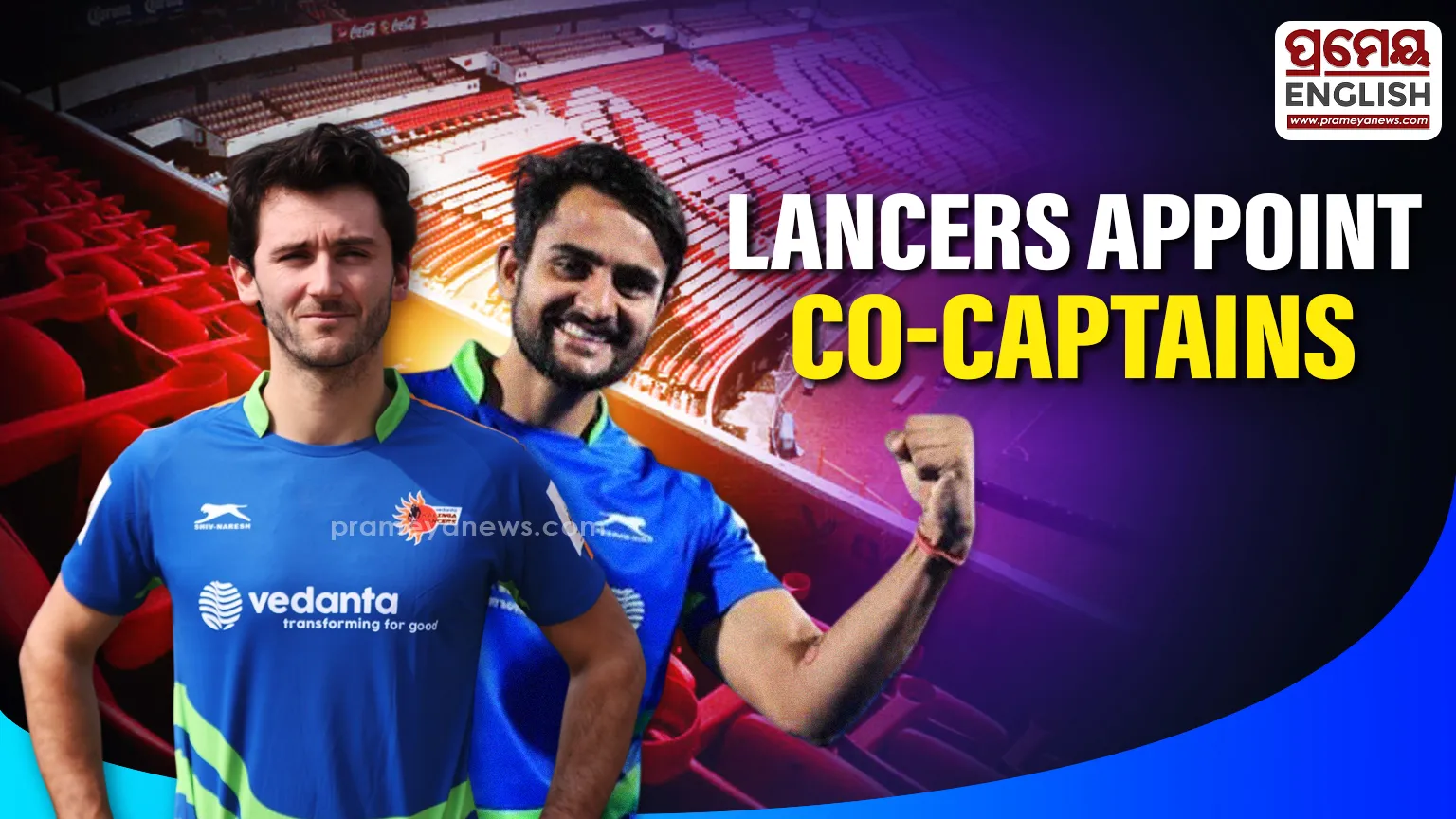 Kalinga Lancers appoint Sanjay and Arthur Van Doren as Co-Captains