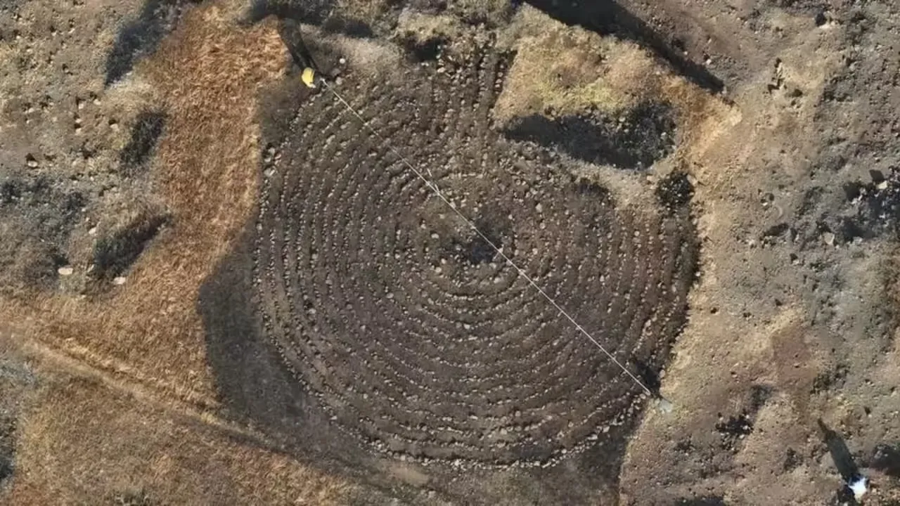 Solapur stone labyrinth