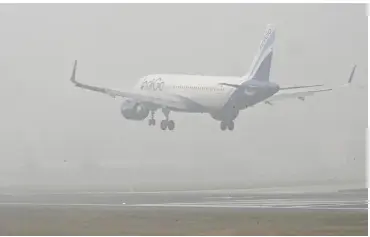 97 flights canceled, over 200 delayed at Delhi Airport due to fog