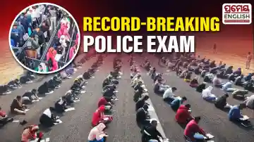 Record-breaking written exam for 183 police posts held in Sambalpur